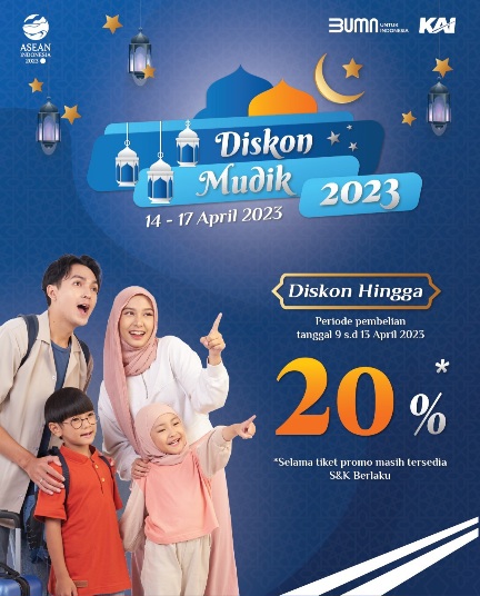 Diskon mudik 2023