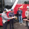 Jelang Arus Mudik, Dishub Kabupaten Pekalongan Lakukan Ramcek Armada Bus Lebaran