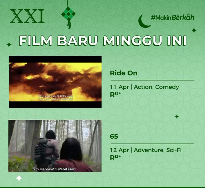 Bioskop Pekalongan 13 April 2023