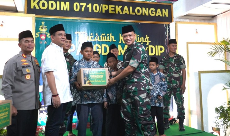 Danrem 071 tarling di Kodim Pekalongan