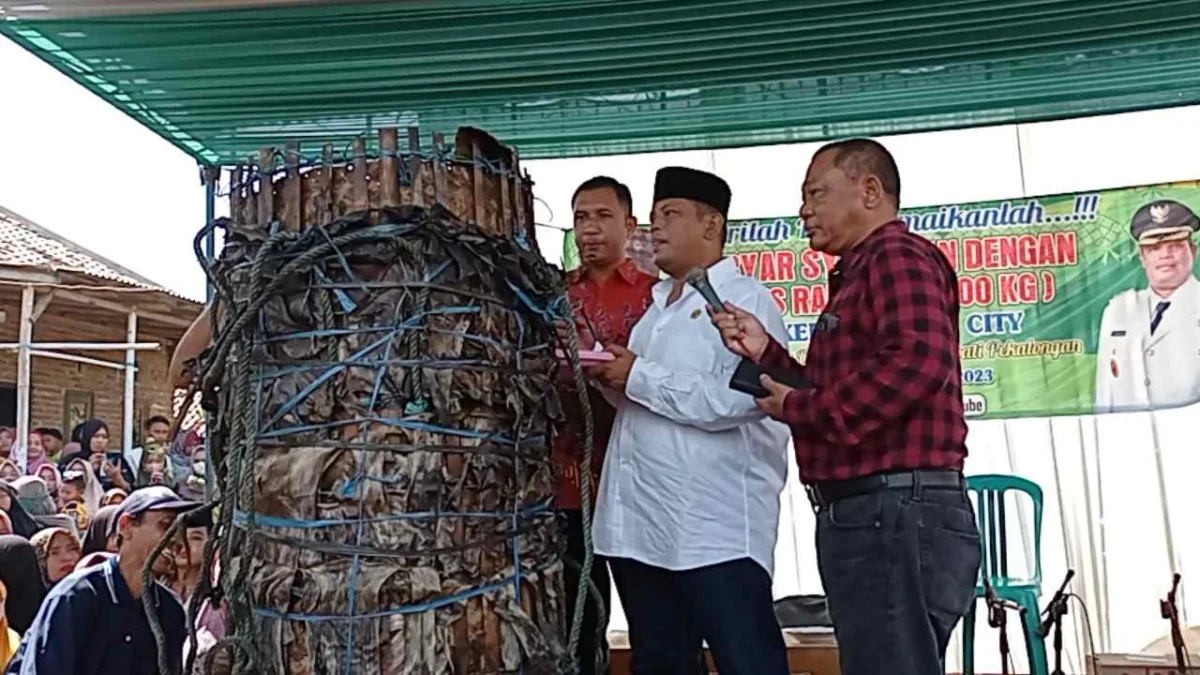 Lopis Raksasa 800 kg di Desa Pecakaran.