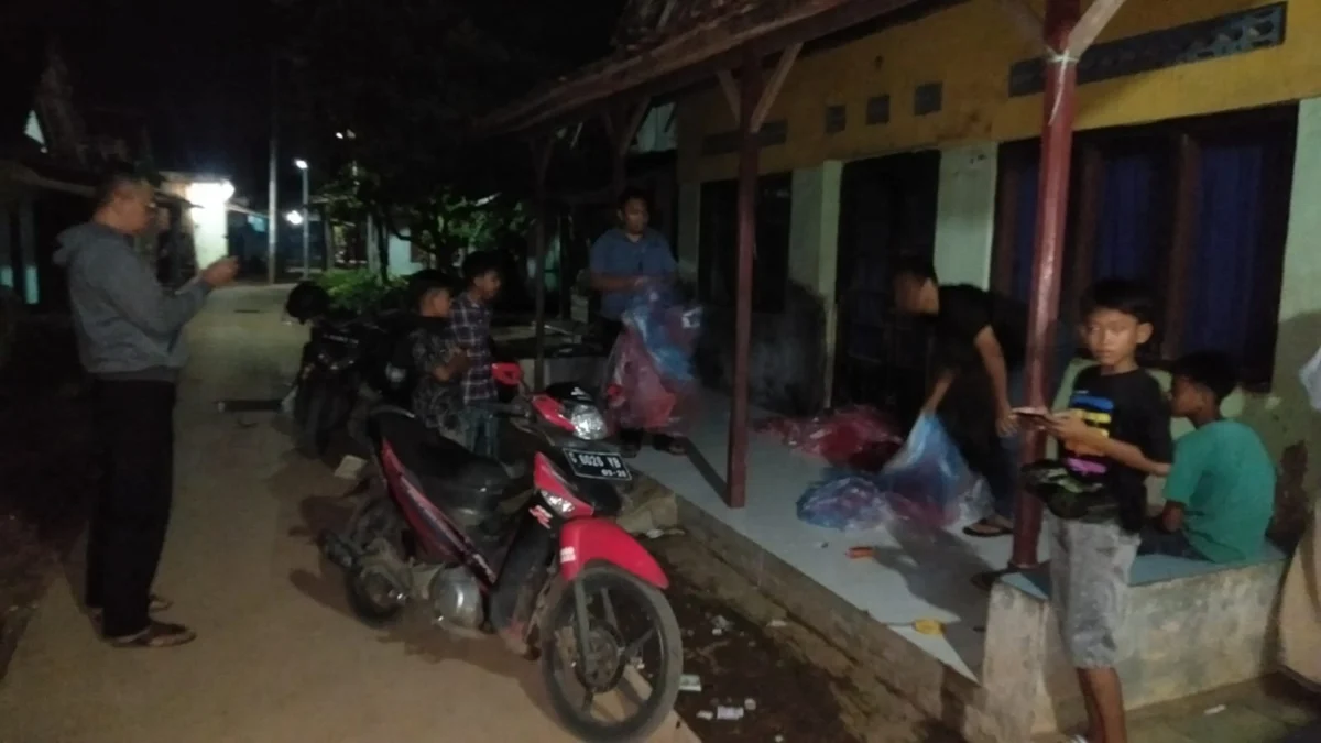 patroli balon udara di kedungwuni