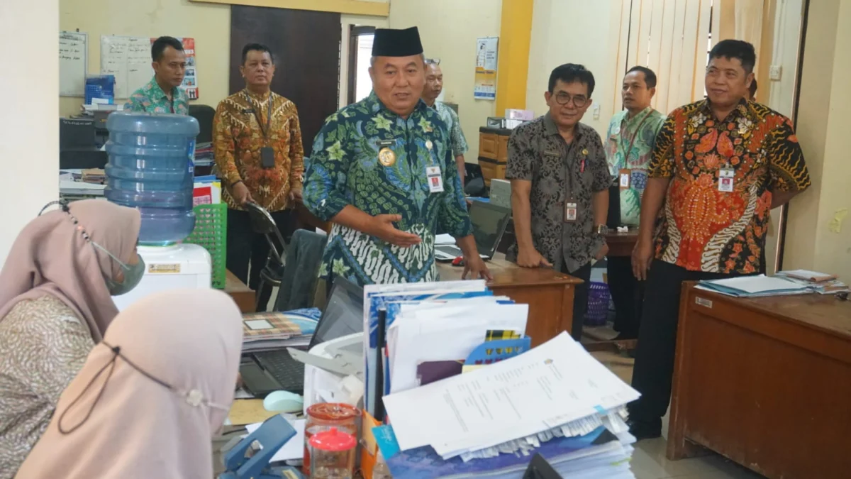 Sidak Usai Libur Lebaran Idul Fitri