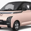 026-Wuling Air ev 2023 warna Peach Pink