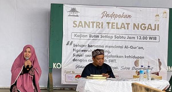 Perdana Gelar Kajian Santri Telat Ngaji.