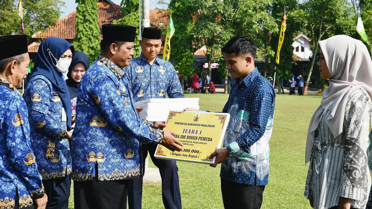 Inilah 3 Juara Lomba Ide Bisnis Pemuda Kabupaten Pekalongan 2023