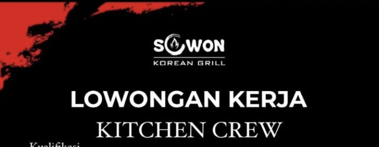 Kitchen Crew Sowon Korean Grill Pekalongan