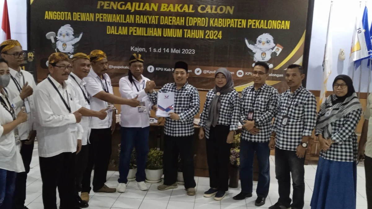 Ikut Kontestan Pemilu 2024, Partai Perindo Kabupaten Pekalongan Daftarkan Bacaleg ke KPU