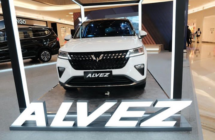 Tampilan Wuling Alvez 2023