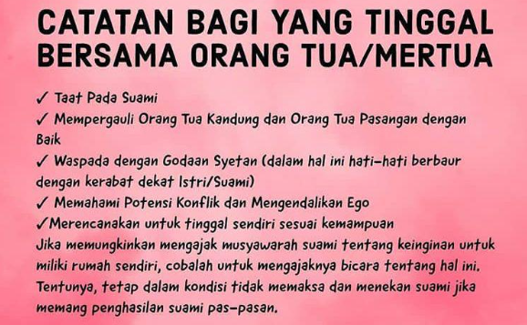 tips menantu tinggal bersama mertua