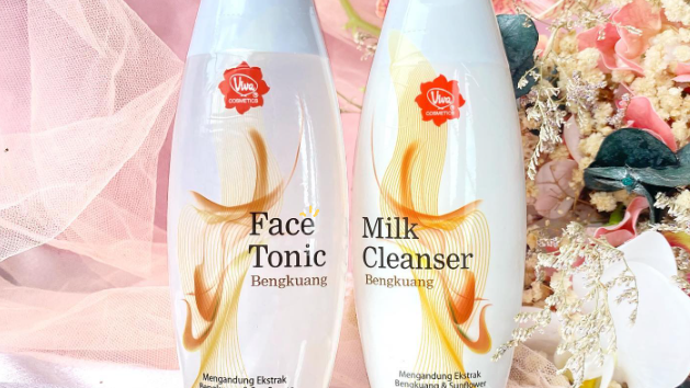 harga viva face tonic bengkuang