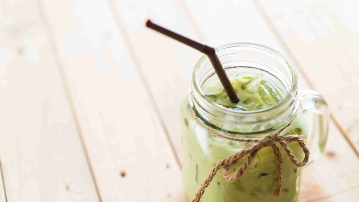 resep matcha latte ala cafe