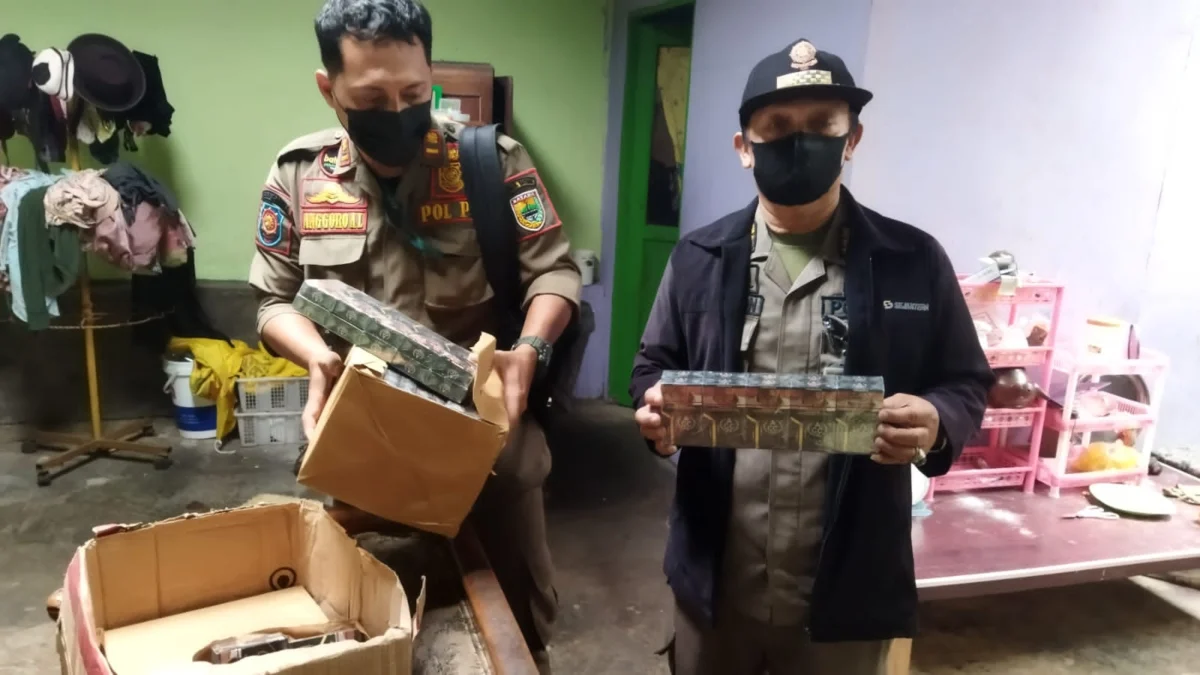 rokok ilegal di batang