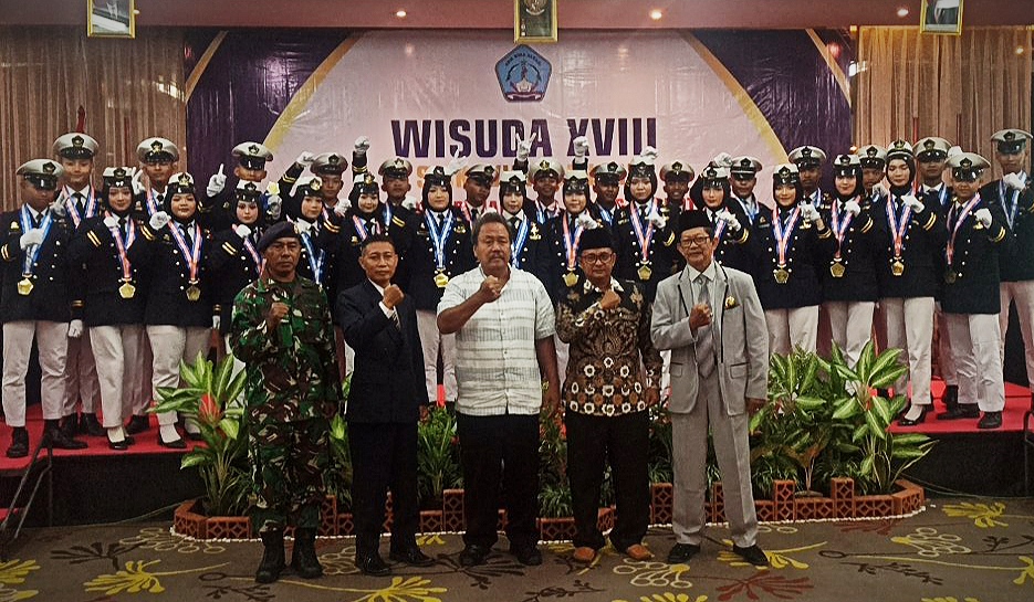 SMK Wira Bahari Kabupaten Pekalongan Wisuda Taruna Angkatan XVIII