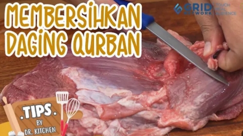 Cara Membersihkan Daging Kurban