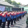 Kodim 0710/Pekalongan memberikan pembinaan Character Building ke Atlet Kota Pekalongan yang akan berlaga di Porprov XVI Jateng 2023, Minggu (18/6/2023).