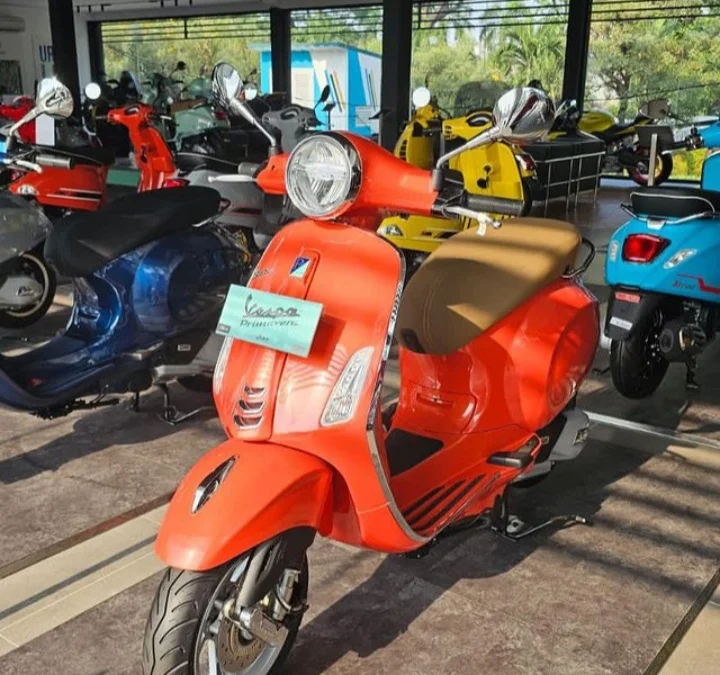 Harga vespa matic second