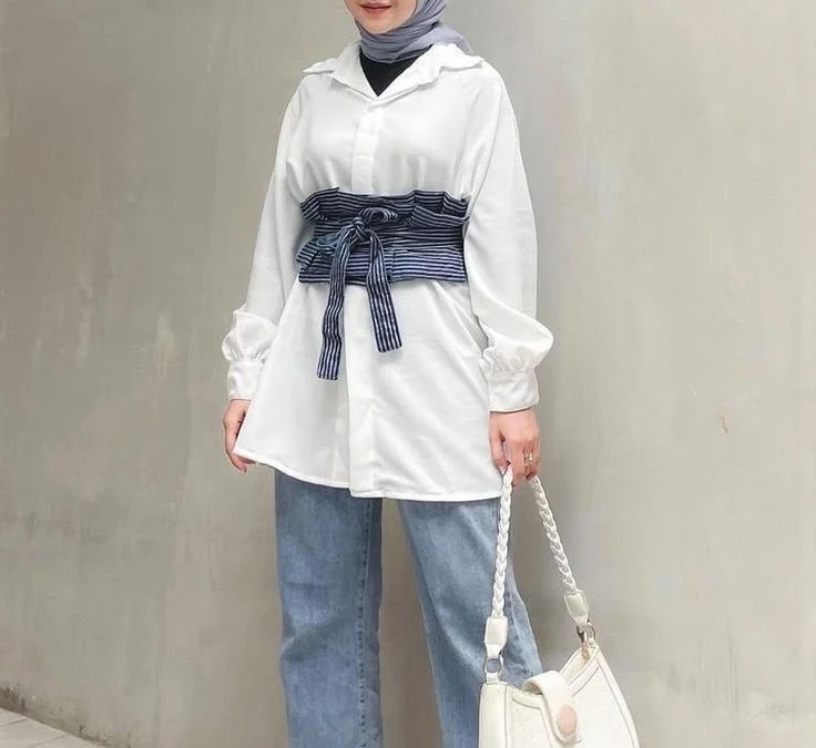 outfit hijab untuk first date casual bikin doi kepincut sama kamu