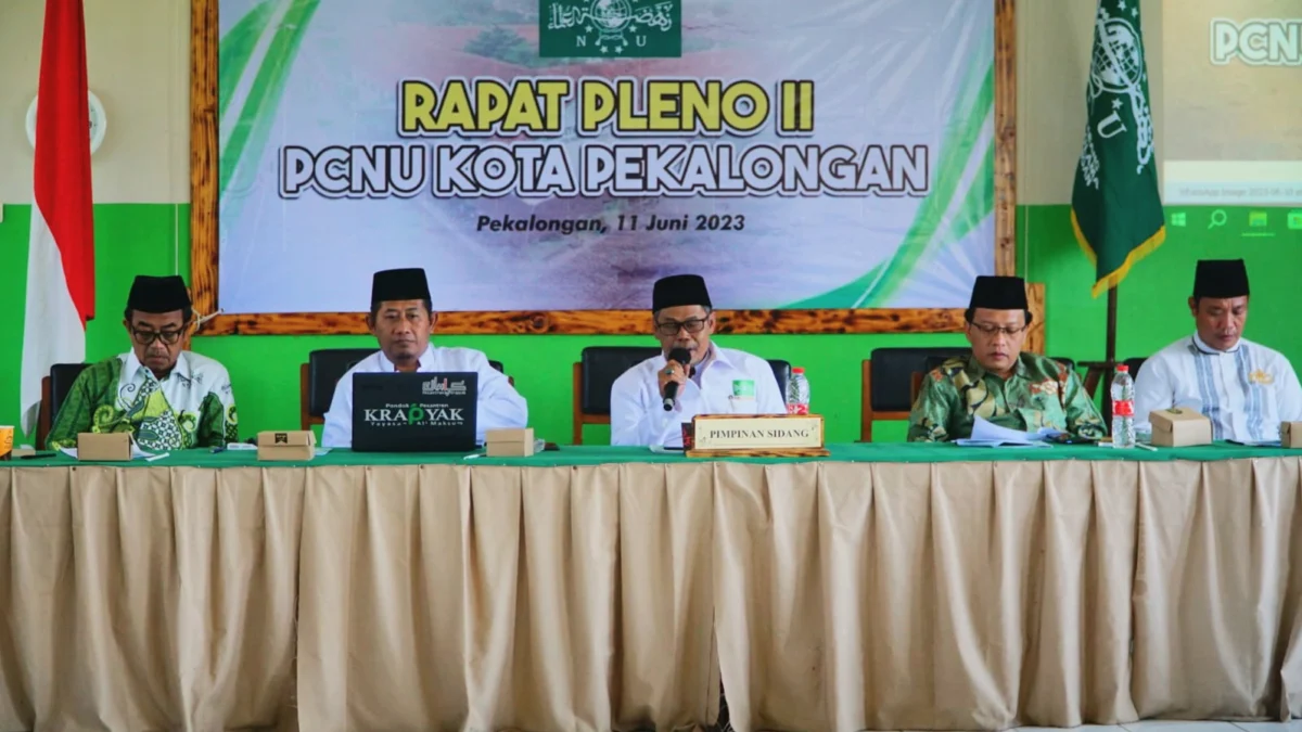 Rapat Pleno 2 PCNU Kota Pekalongan