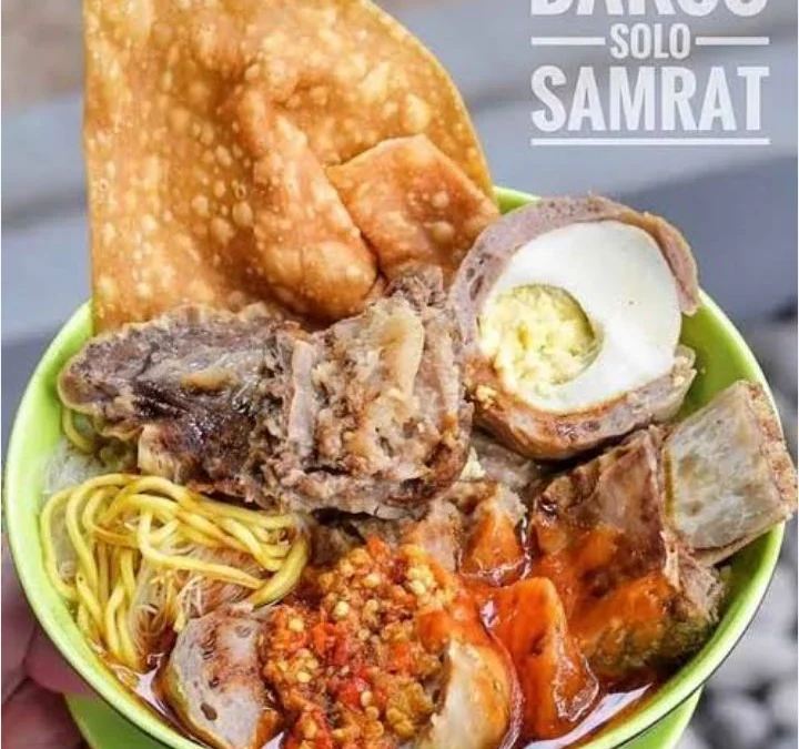 Bakso solo Samrat