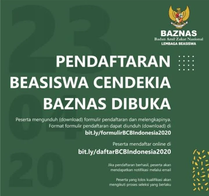 Beasiswa S1 Baznas 2023