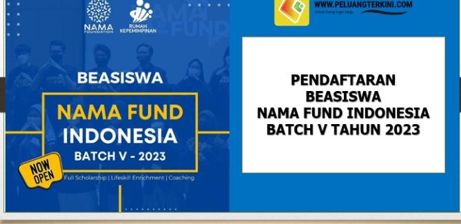 Beasiswa nama fund gelombang 5 tahun 2023