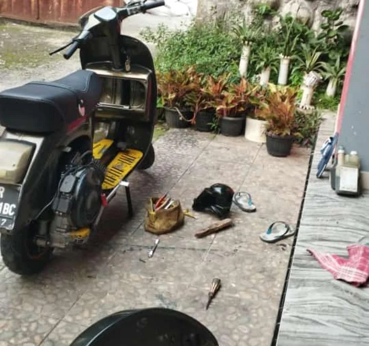 Tips simpel bikin Vespa Klasik sehat