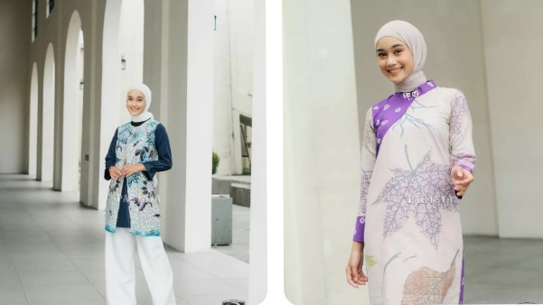 Tunik Batik Cantik dan Elegan