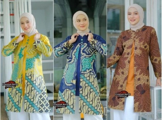 Tunik Batik Modern