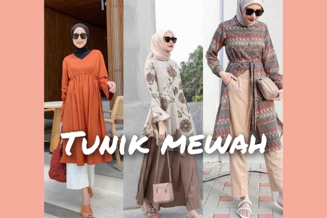 Tunik Mewah dan Elegan