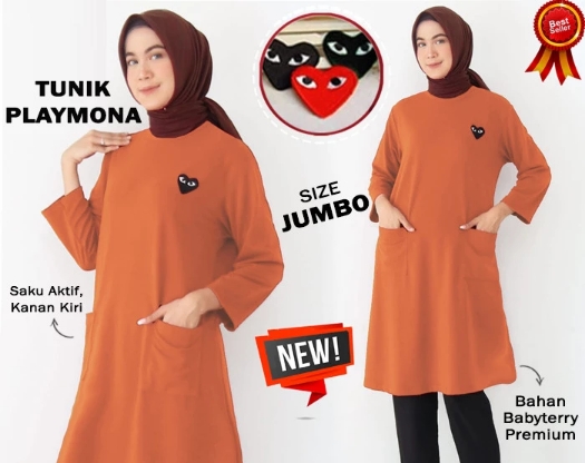 Tunik Panjang Selutut