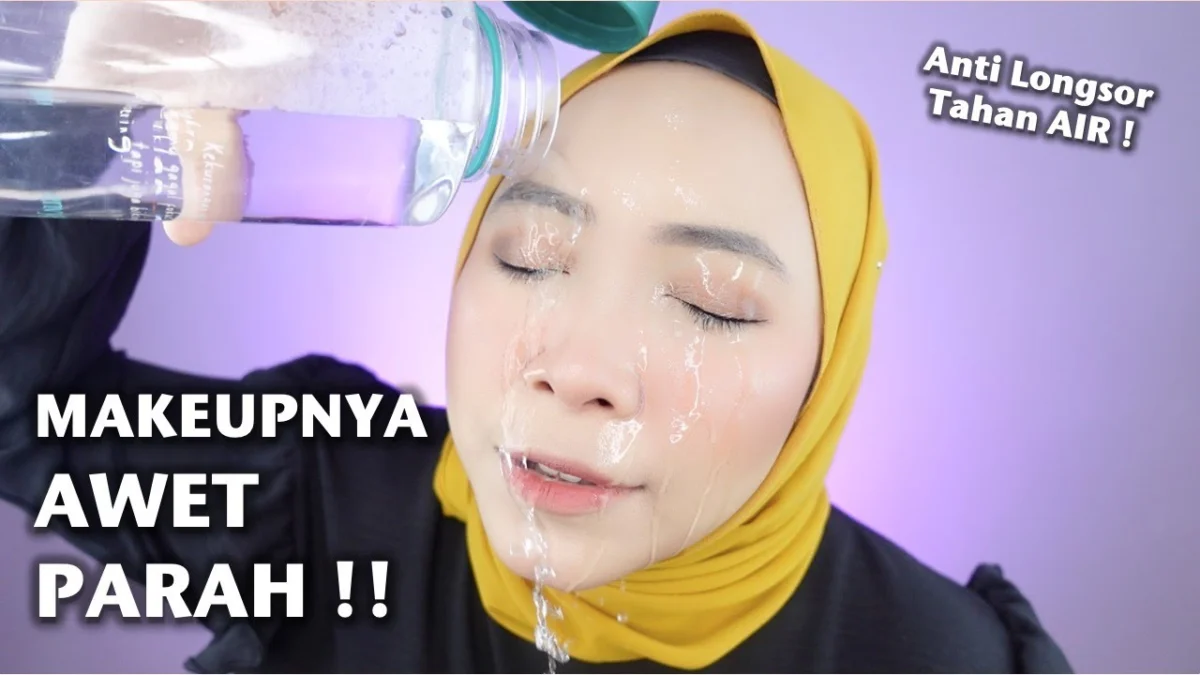 bedak waterproof viral