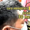 Cara mengatasi rambut beruban