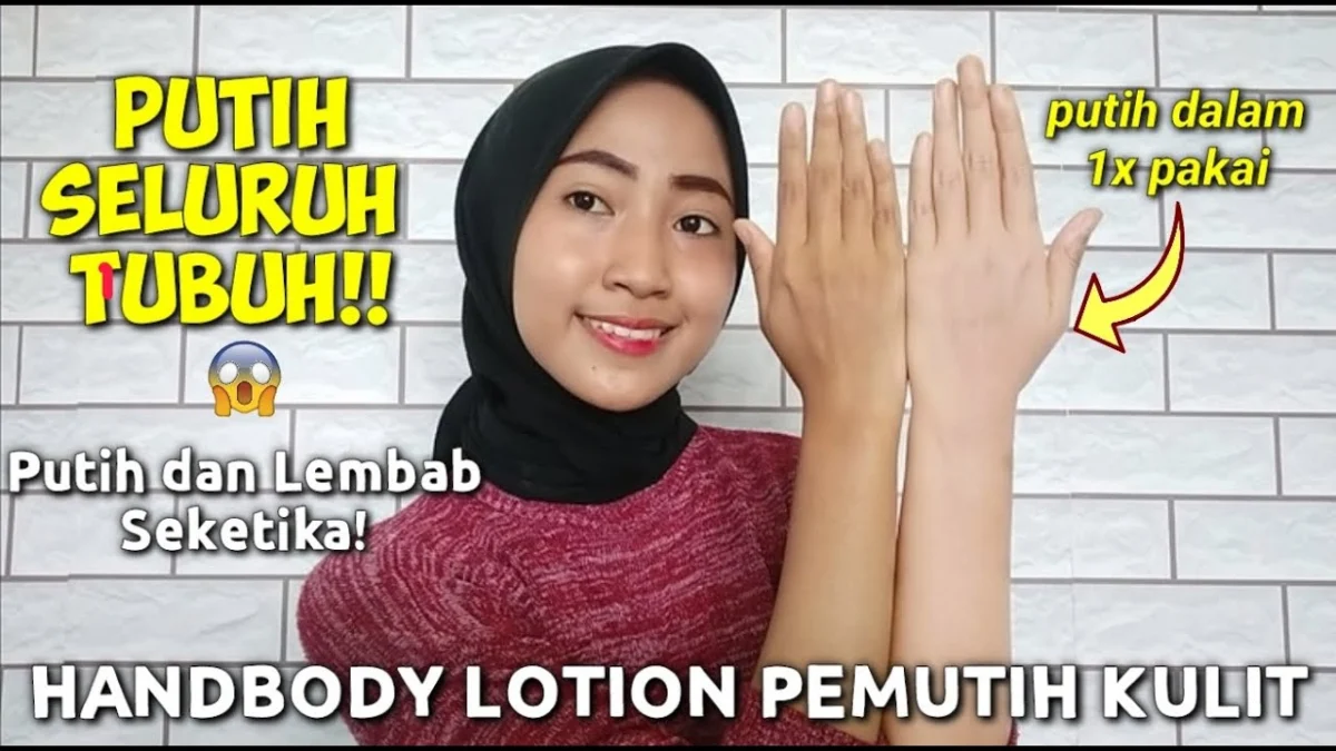 handbody pemutih badan