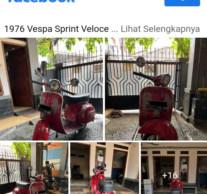 tips beli Vespa Klasik online