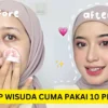 makeup wisuda natural