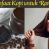 manfaat kopi untuk rambut beruban