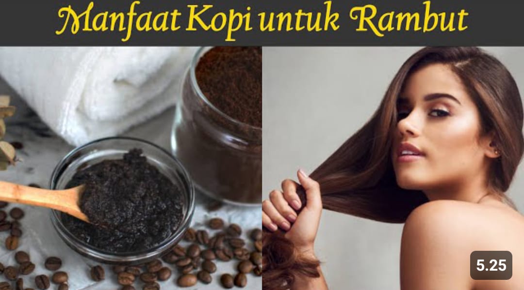 manfaat kopi untuk rambut beruban