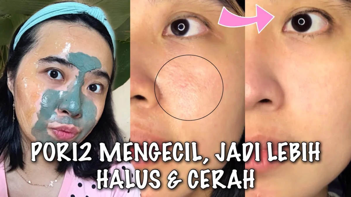 masker alami untuk mengecilkan pori-pori