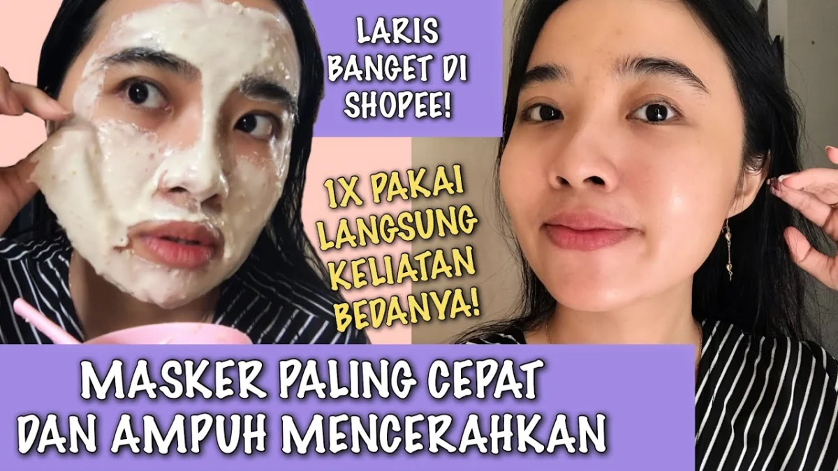 masker untuk mengatasi wajah kusam