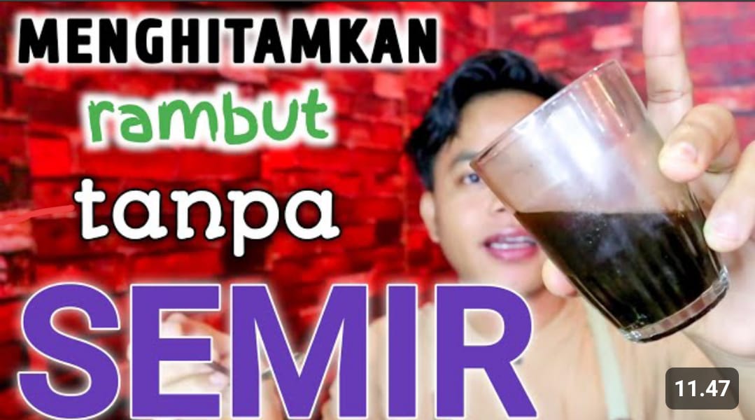 menghitamkan rambut beruban