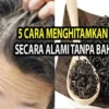 Cara menghitamkan rambut secara alami