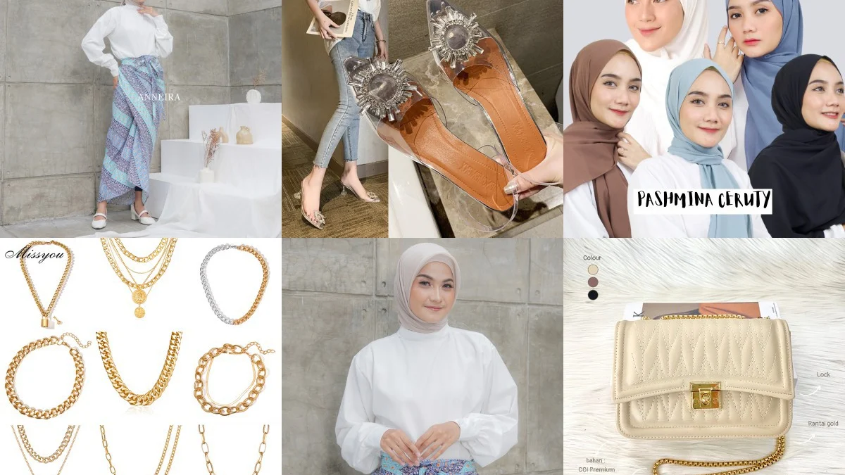 Referensi outfit nikahan batik tampil simple dan stylish