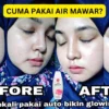 air mawar untuk apa