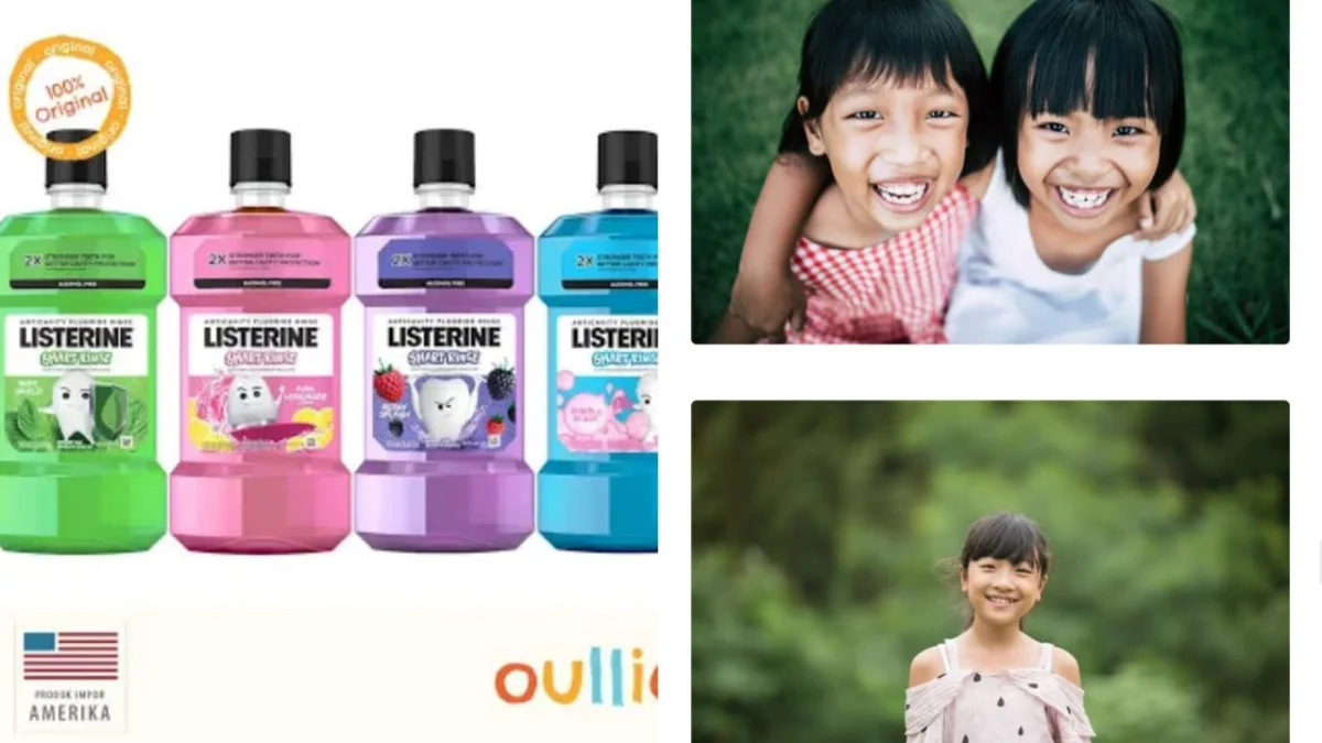 Anak Usia 6 Tahun Menggunakan Listerine