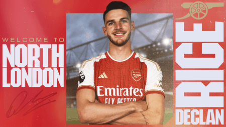 Arsenal merekrut Declan Rice