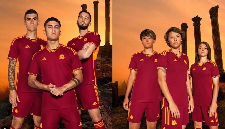 Jersey AS Roma musim 2023/2024