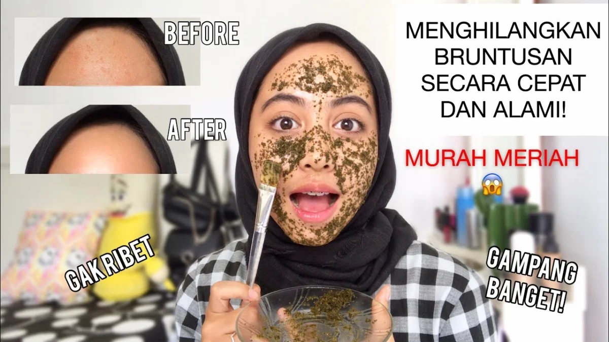 Kombinasi teh hijau untuk masker wajah