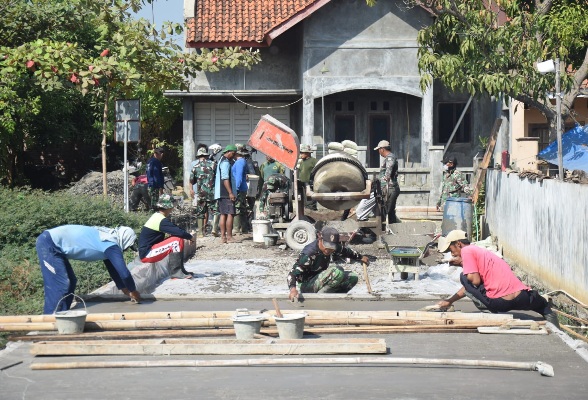 Progres tmmd di kelurahan gamer kota pekalongan