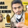 cara membuat minyak kemiri